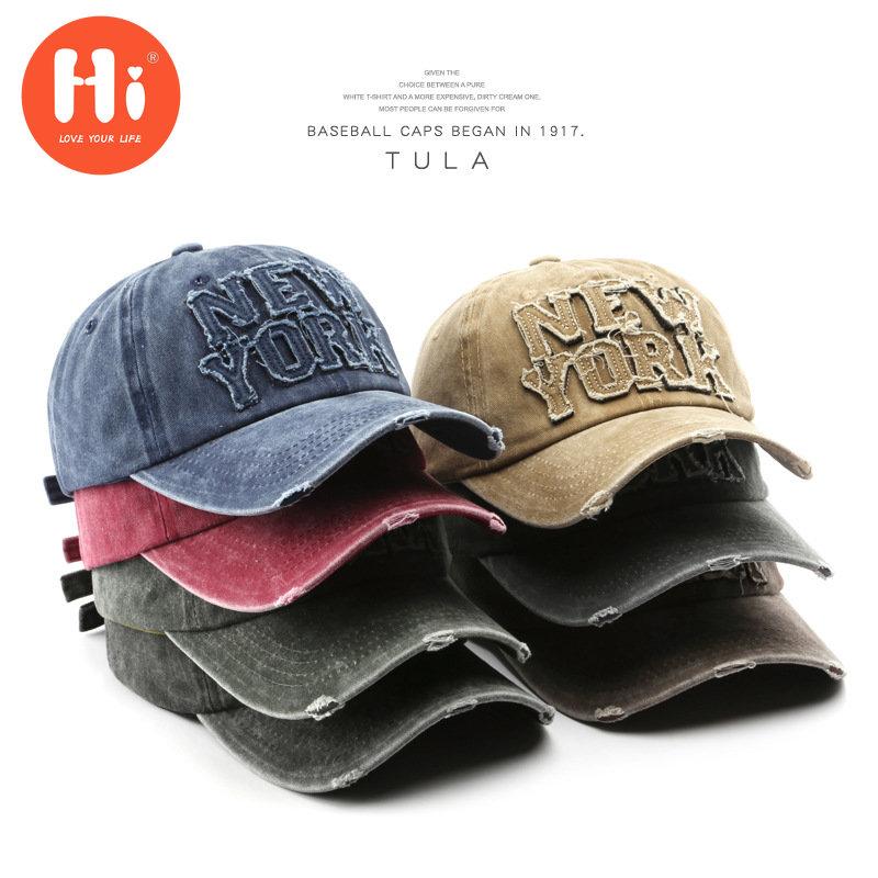 Hi Cap Mode Borduren Baseball Cap Zomer Outdoor Verstelbare Hip Hop Hoeden Bone Snapback Hoed adjustable kaki