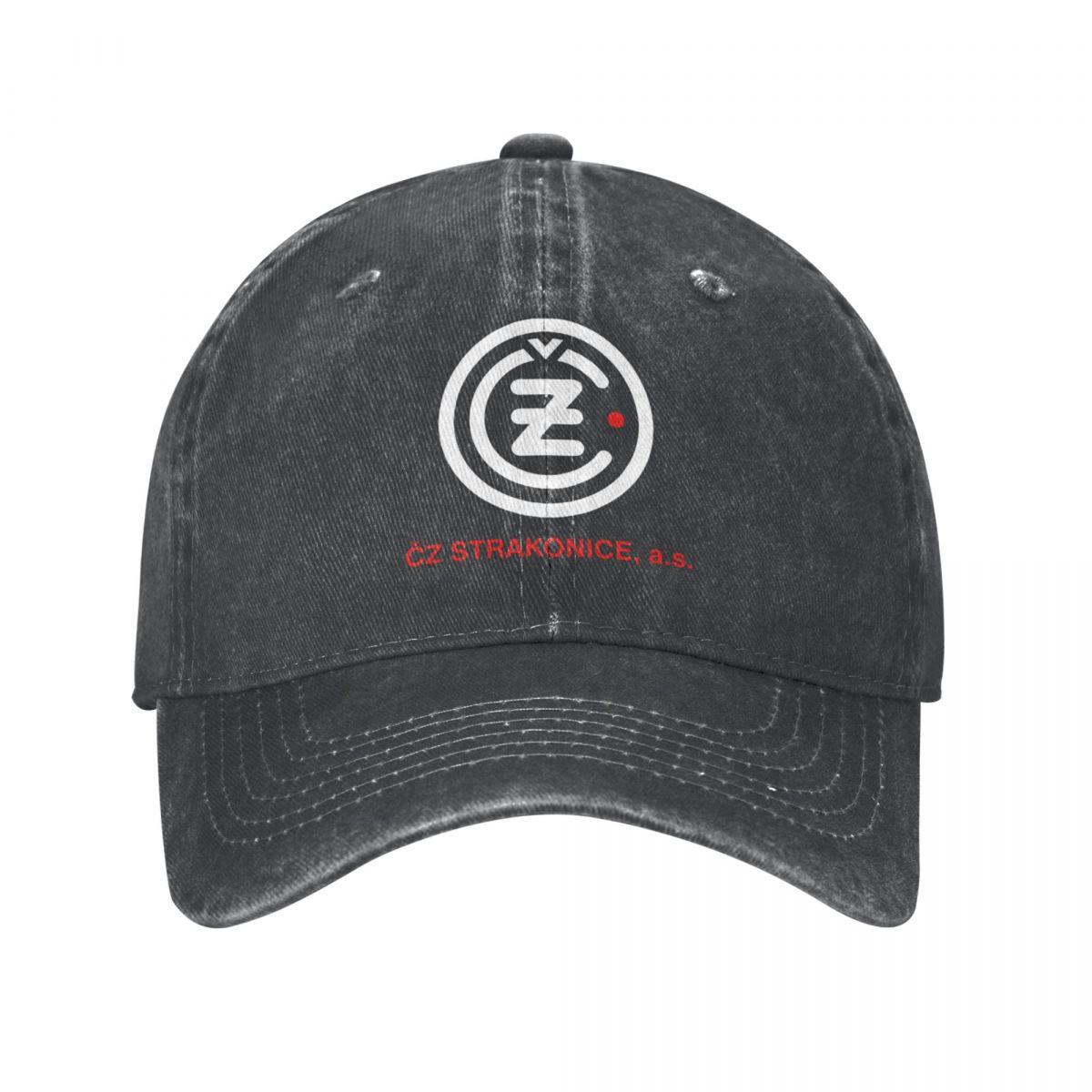 91421224MABN1UXM5T Ceska Zbrojovka Stijl Baseball Caps CZ Gun Pistol Verontruste Gewassen Hoeden Cap Outdoor Running Golf Ongestructureerde Zachte Zonnehoed One Size