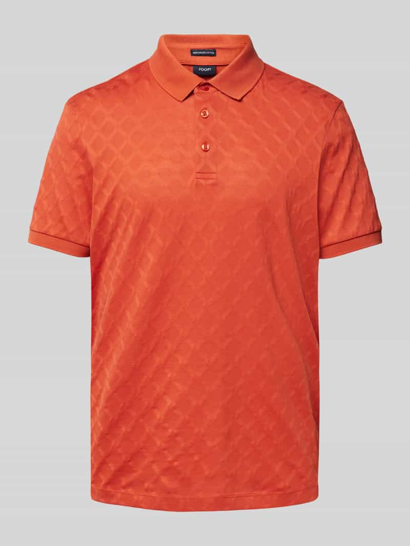 JOOP! Collection Regular fit poloshirt met korte knoopsluiting, model 'Blake'