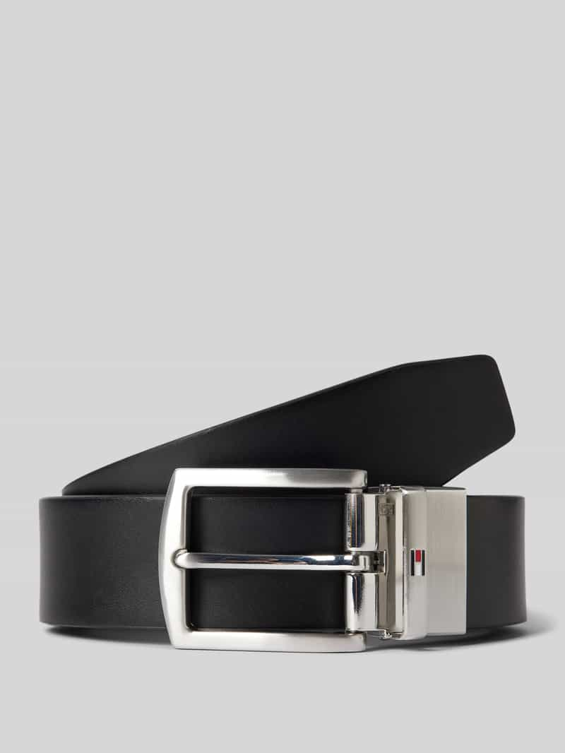 Tommy Hilfiger Leren riem met doornsluiting, model 'DENTON'