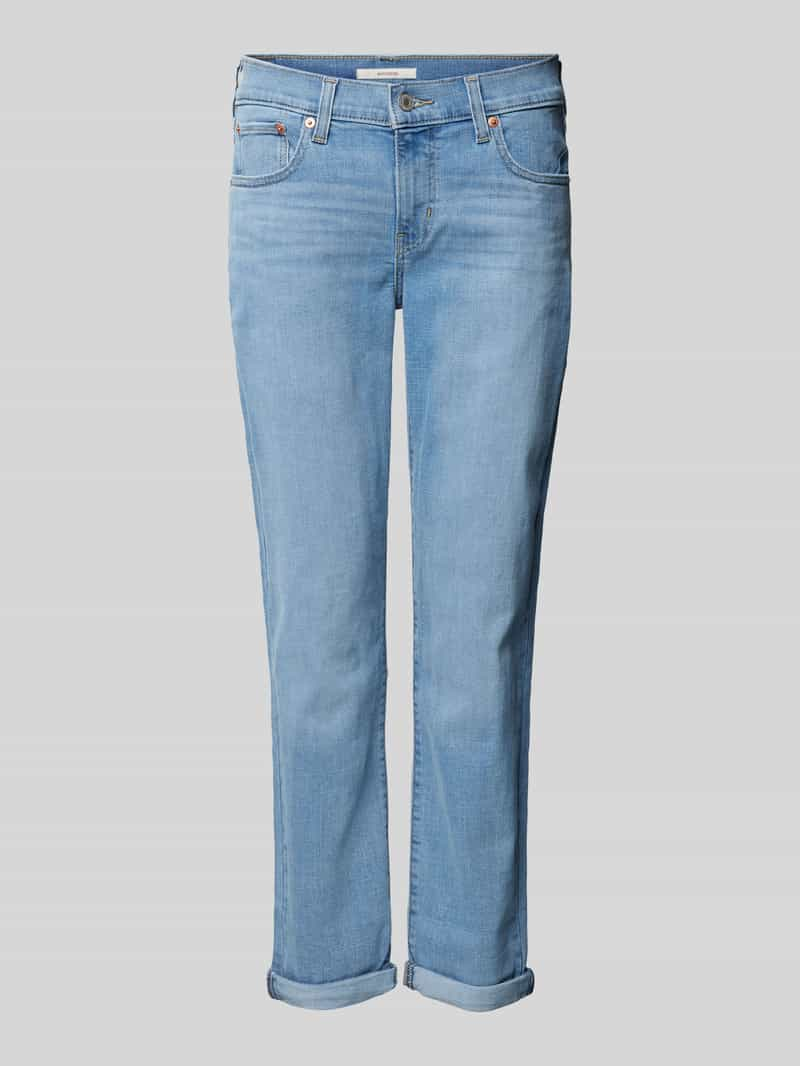 Levi's 300 Boyfriend jeans met viscose in 5-pocketmodel