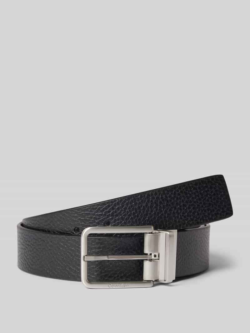 CK Calvin Klein Riem van runderleer met doornsluiting