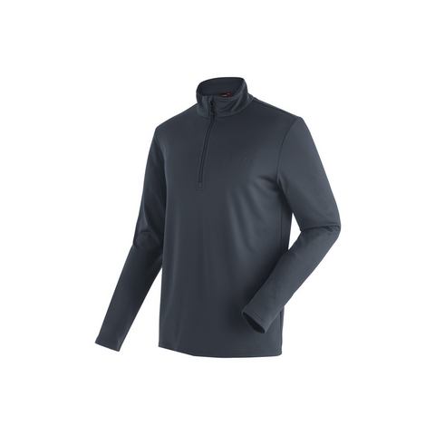 Maier Sports Fleecetrui Felix Heren fleece, functionele midlayer, half-zip, regular fit