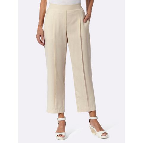 Classic Basics Pantalon met vouw