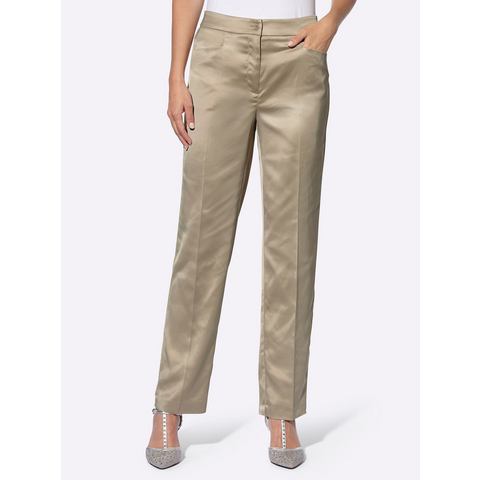 Heine Pantalon met vouw