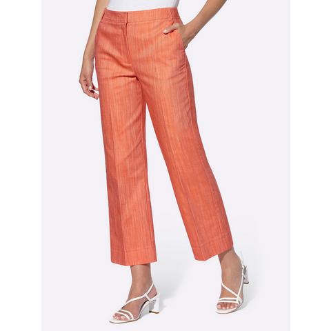 Heine Pantalon met vouw