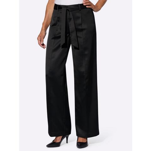 Lady Pantalon met vouw