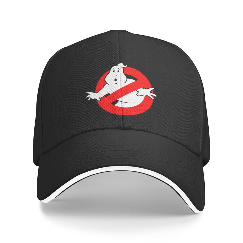 91421224MABLK3A4XG Punk Ghosts Buster Film Baseball Cap voor Dames Heren Ademend Papa Hoed Sport Baseball Cap