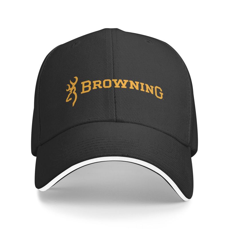 91421224MABLK3A4XG Mode Unisex Browning Pistol Shooter Baseball Cap Volwassen Verstelbare Vader Hoed Dames Heren Outdoor Baseball Cap