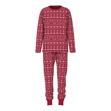 Name it 2-delige pyjama Nmnvismas Nar Rood