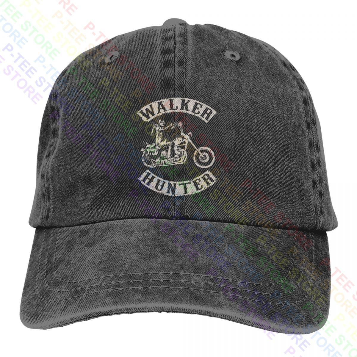 91341622MA8PNJ28X9 Lente '14 The Walking Dead Daryl Dixon Walker Hunter Chopper Biker Washed Denim Baseball Cap Trucker Hoeden Beste One Size