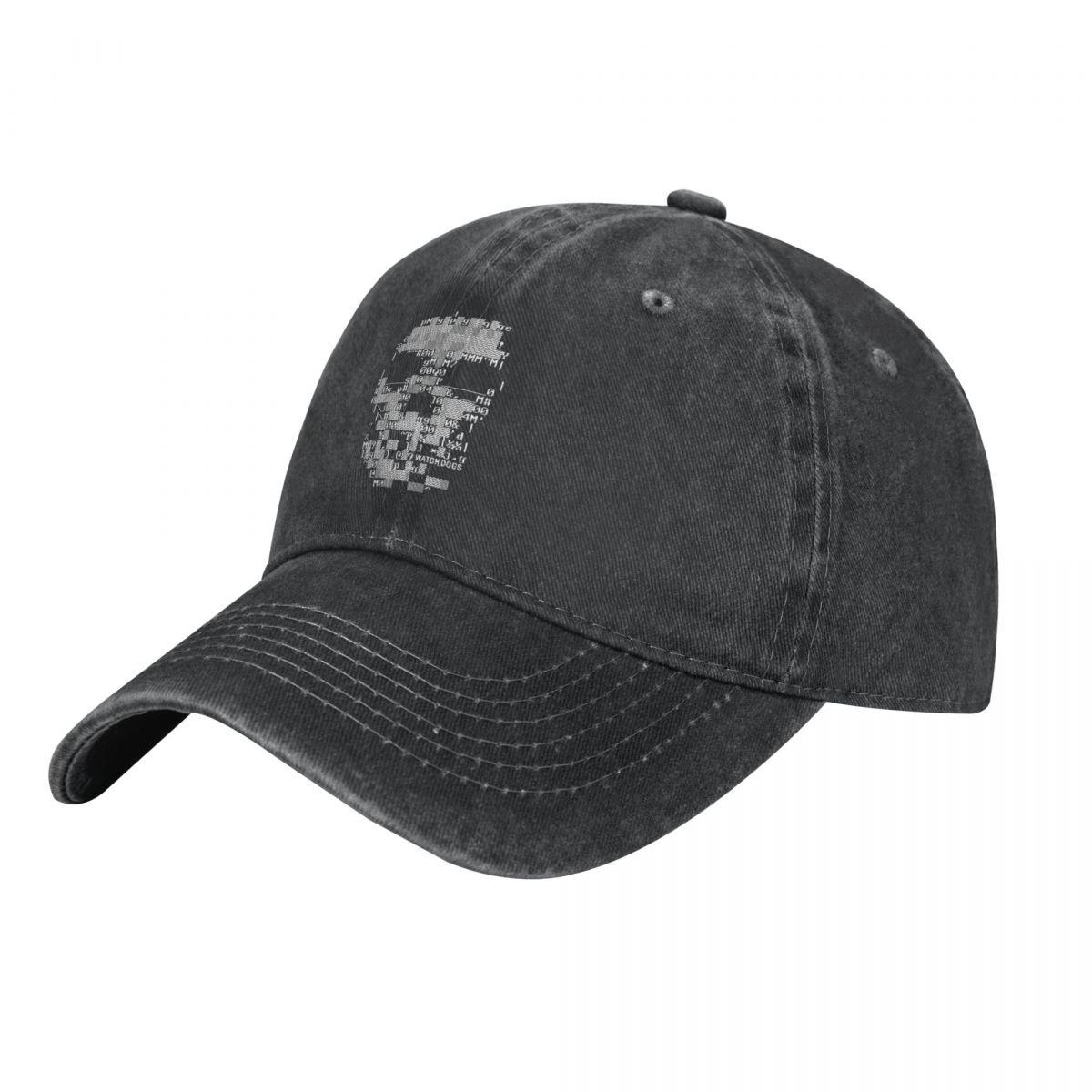 91510107MAC1P63Q47 Skull Skeleton Hacker Symbol Cap Cowboyhoed militaire tactische cap caps voor dames Heren