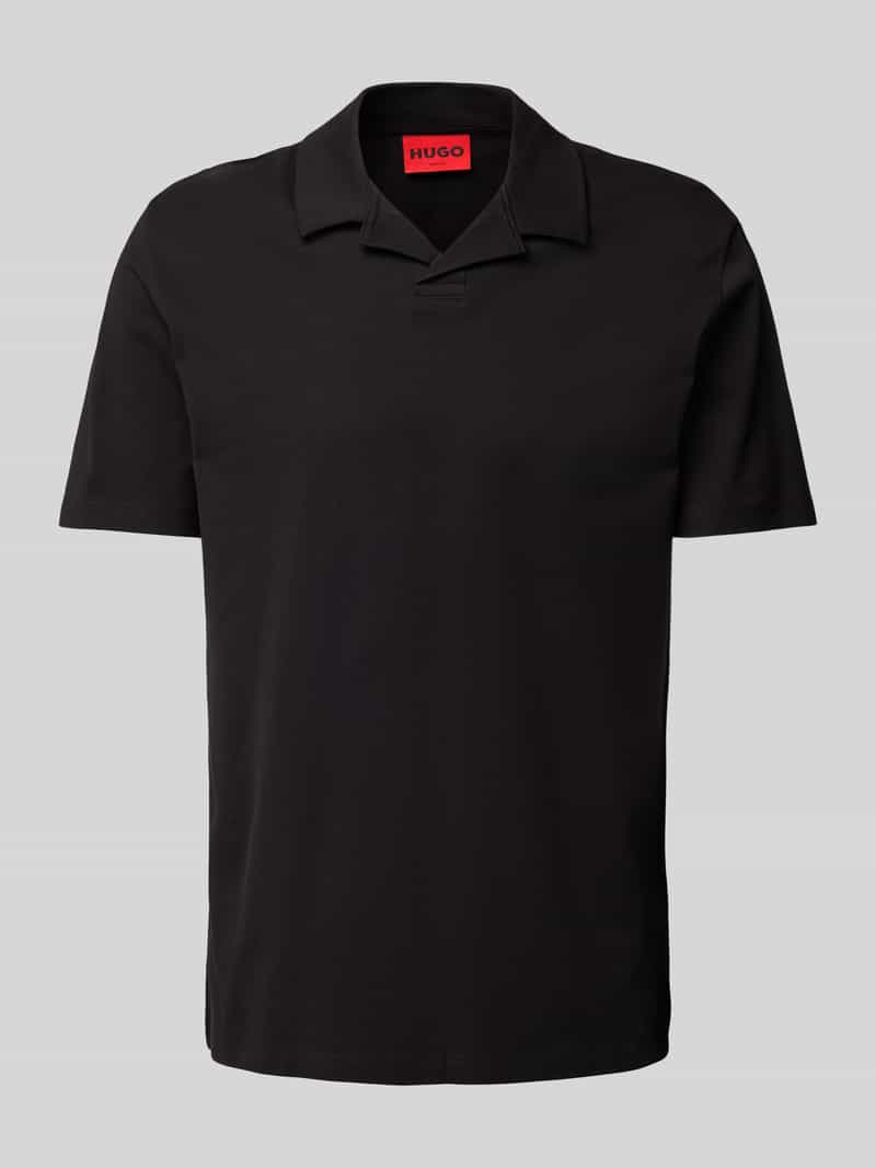 HUGO Poloshirt met reverskraag, model 'Dimerspolo'