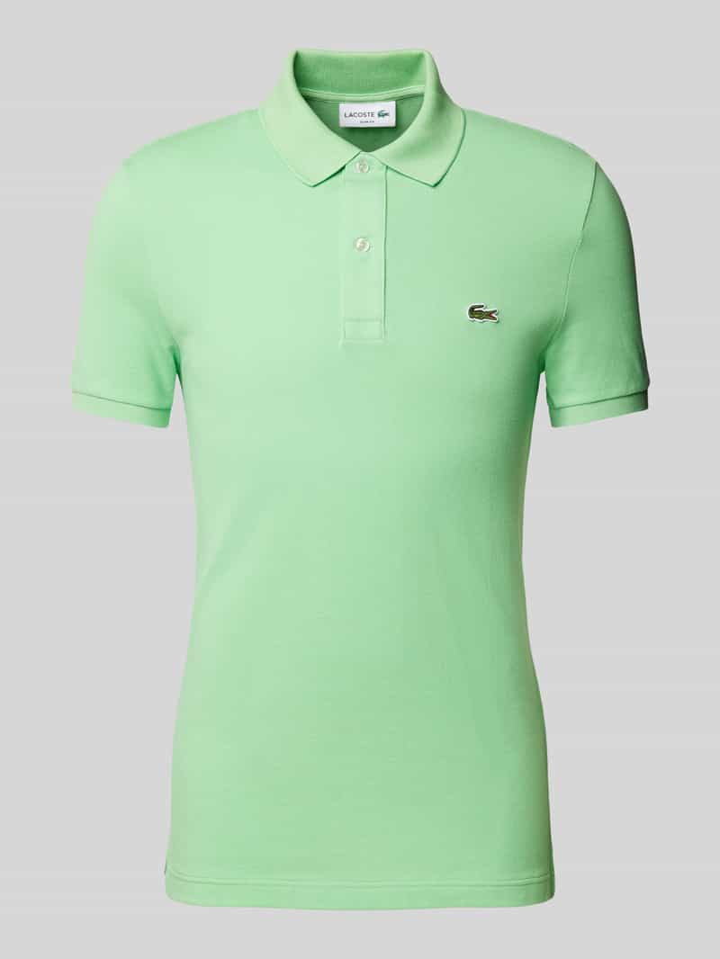 Lacoste Slim fit poloshirt met labelpatch, model 'PIQUE'