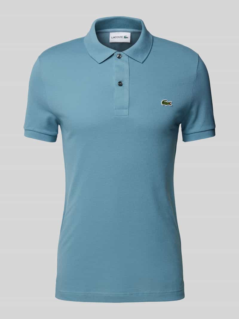 Lacoste Slim fit poloshirt met labelpatch, model 'PIQUE'