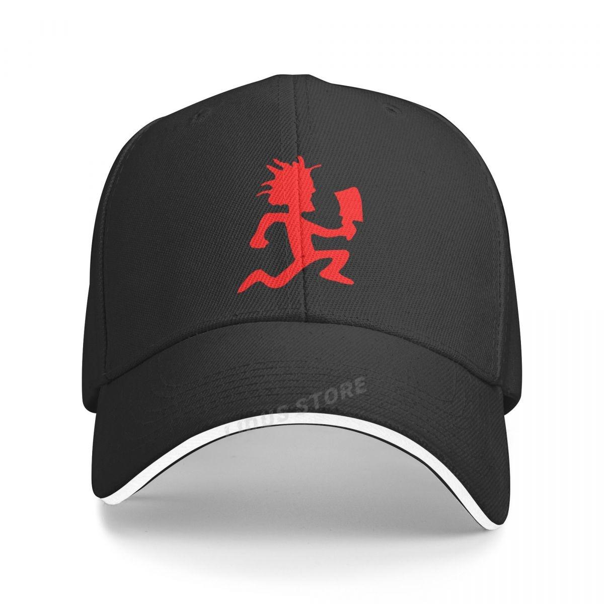 91341621MA8PN0GT9W Mannen Hip Hop Muziek Bijl Man Rode Hoed Mode Zingen Metal Band Insane Clown Posse Baseball Cap One Size