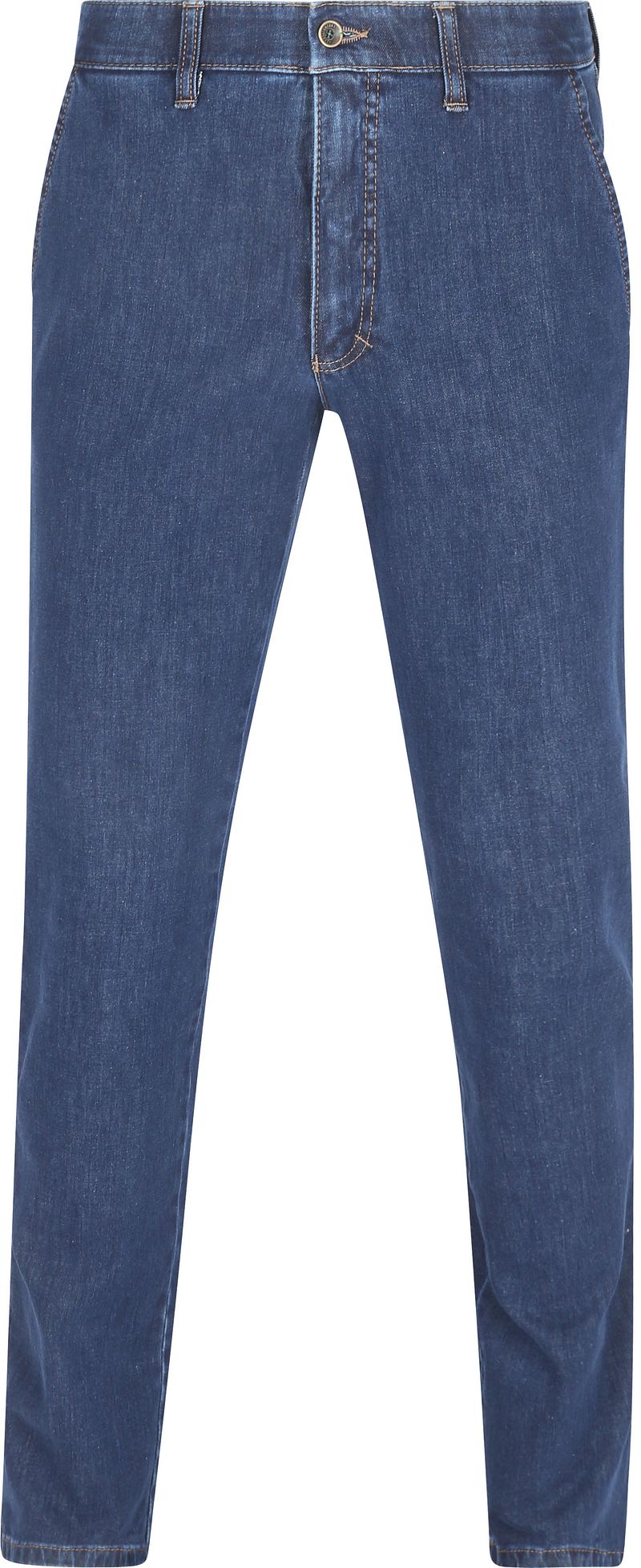 Club of comfort Chino Garvey Denim Mid Blauw