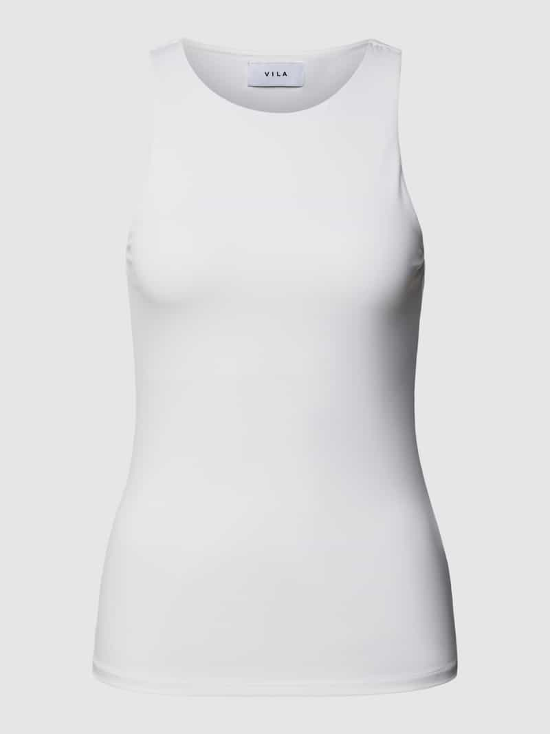 Vila Tanktop met ronde hals, model 'KENZA'