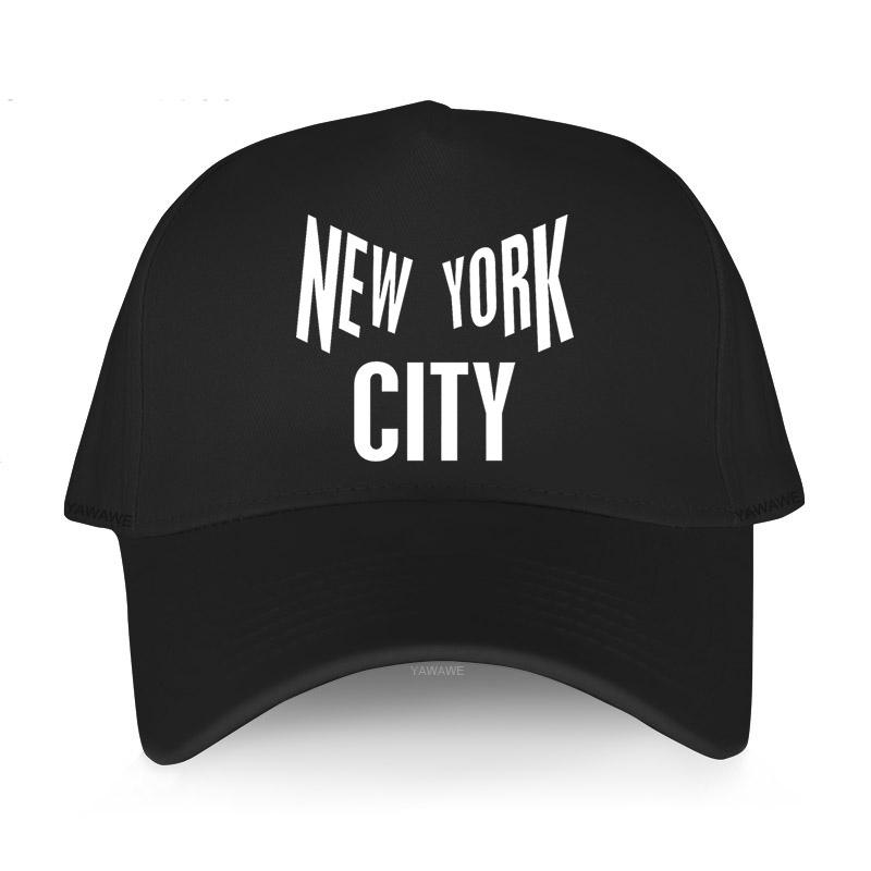 91140110MA0LTMUW73 Verstelbare Baseball Cap balck vrouwen hoeden New York City Ringer John zoals gedragen door Lennon man Hip Hop hoed Snapback Volwassen sport motorkap Adjustable