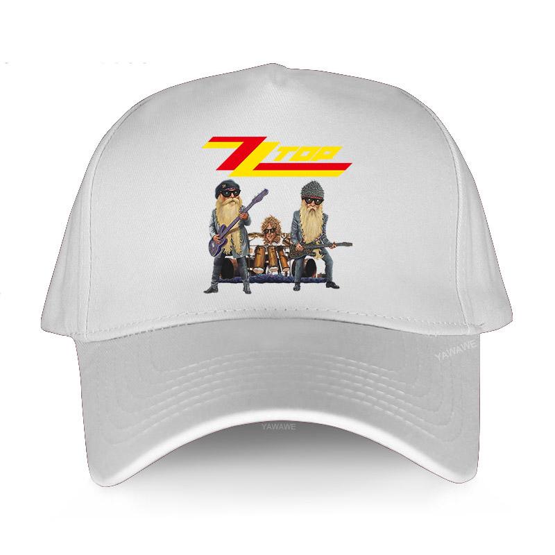 91140110MA0LTMUW73 Nieuwste ontwerp baseball caps luxe merk hoed voor mannen ZZ Rock Band volwassen populaire sport motorkap dames katoen casual verstelbare pet Adjustable