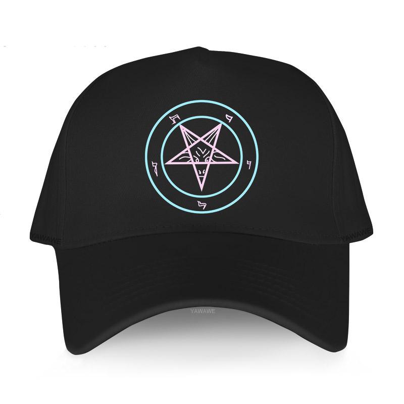 91440606MAC2AAET93 Mode Baseball Cap Yawawe Luxe Man Hoeden Pastel Goth Lucifer Teken Tieners Casual Caps Verstelbare Zomer Stijl Dameshoed Adjustable