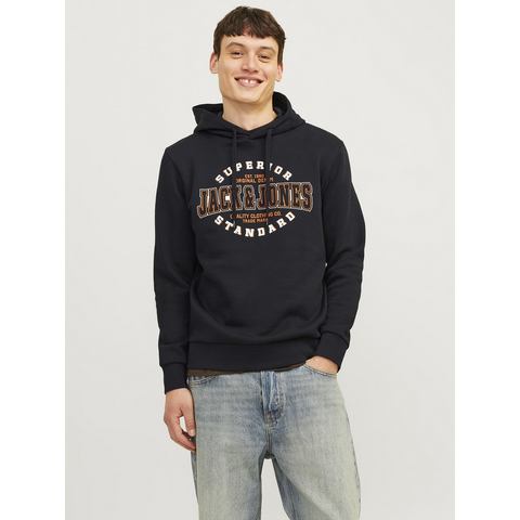 Jack & Jones Hoodie JJELOGO SWEAT HOOD 2 COL 24/25 NOOS