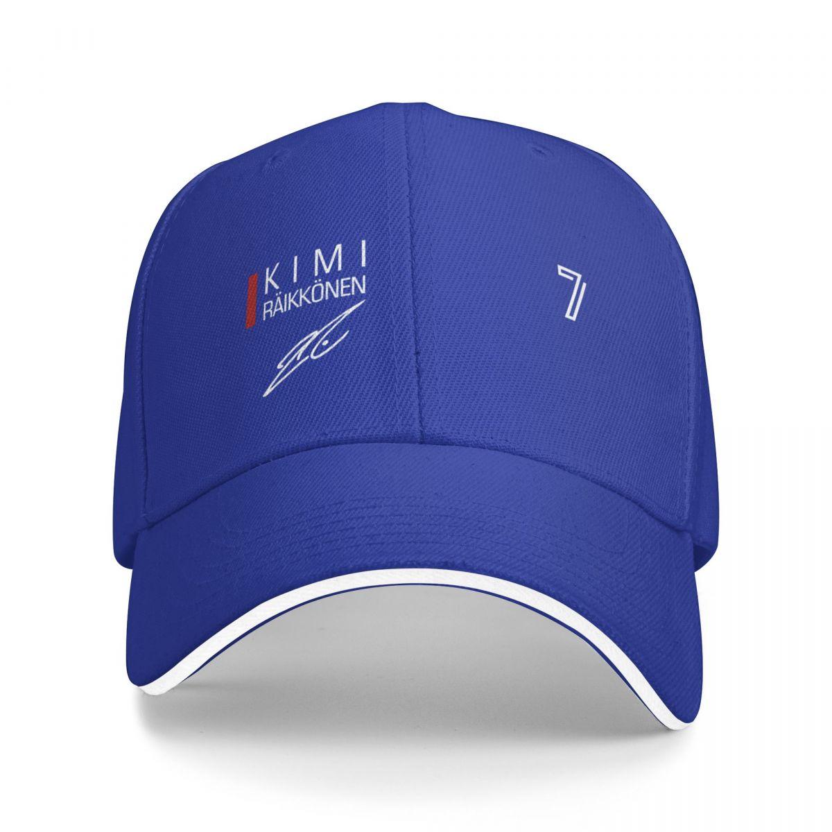 91530102MAC1PG27XM Kimi Raikkonen Baseball Cap Luxe Merk Wandelhoed Hoed Strandhoed WoUnisex Unisex'S