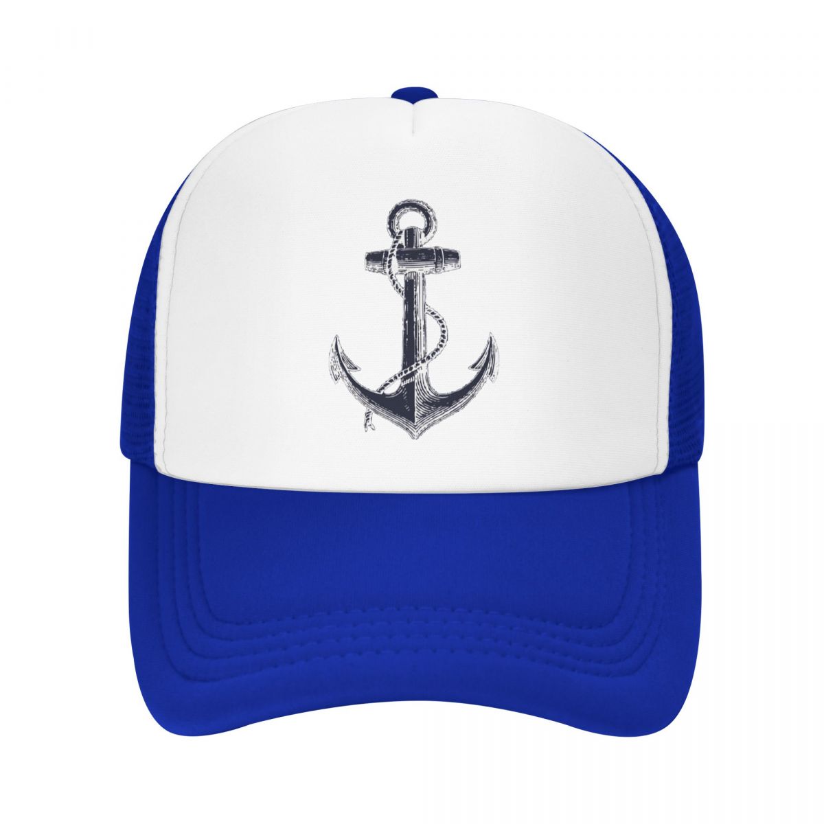 91460000MAC0FHAR19 Mode Nautische Anker Trucker Hoed Unisex WoUnisex Gepersonaliseerde Verstelbare Volwassen Sailor Adventure Baseball Cap Outdoor Snapback Caps Trucker Hat