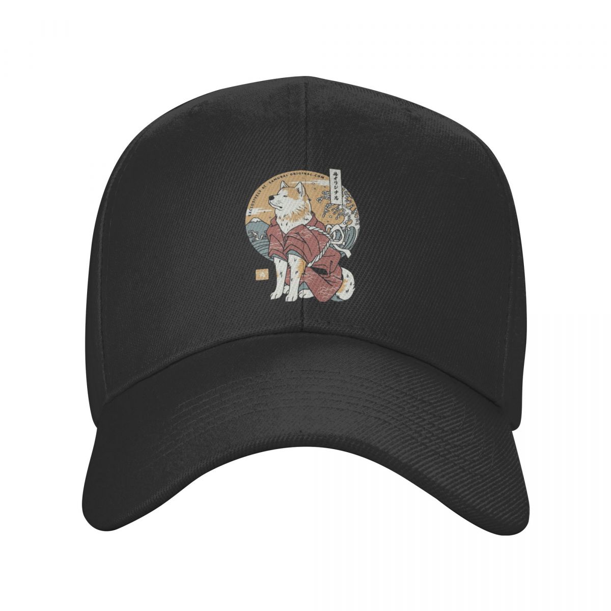 91460000MABYK9JE7A Mode Unisex Akita Hond Samurai Warrior Baseball Cap Volwassen Verstelbare Vader Hoed Vrouwen Unisex Zomer Snapback Hoeden Adjustable Cap