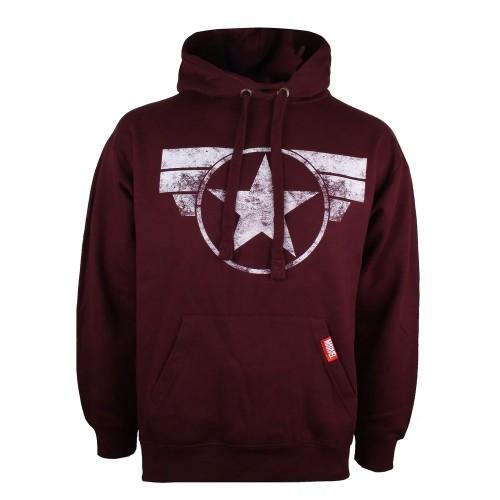 Captain America herenlogo-hoodie L Vloot