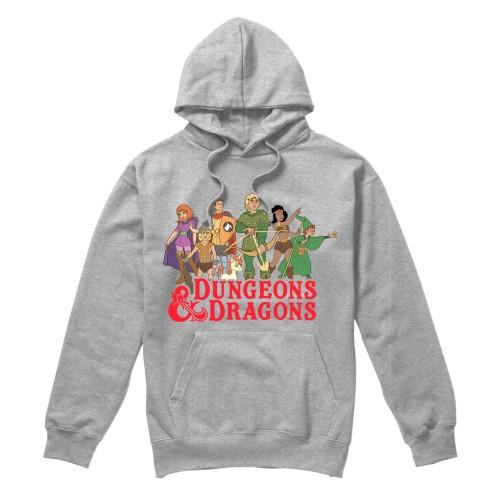 Pertemba FR - Apparel Dungeons & Dragons Line-up pullover-hoodie voor heren M grijs