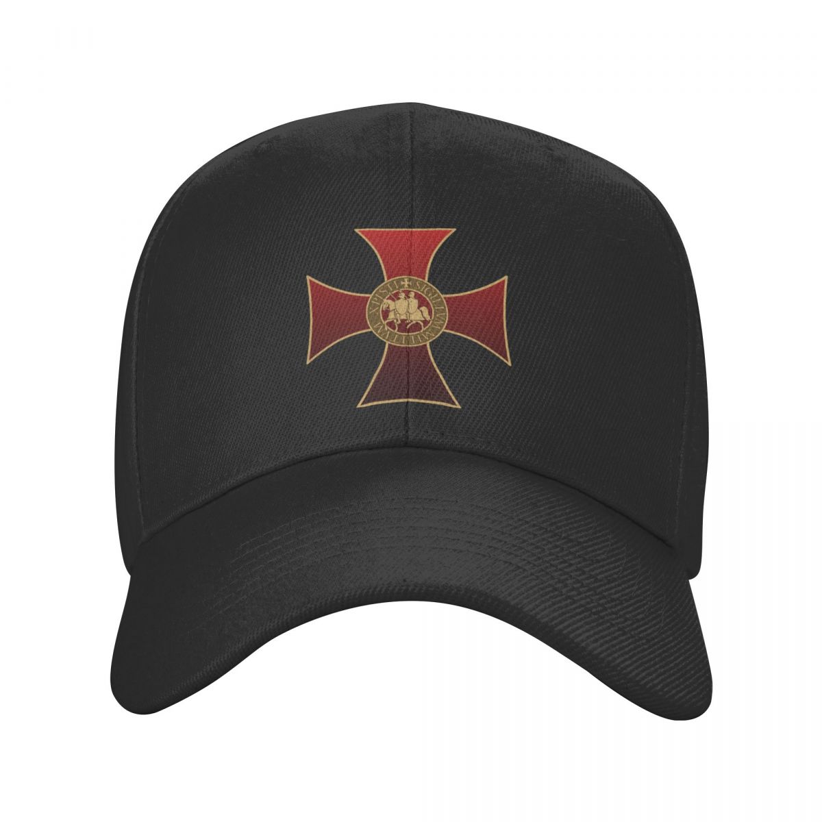 91460000MABYK9JE7A Klassieke Unisex Knights Templar Shield Cross Baseball Cap Volwassen Verstelbare Vader Hoed Vrouwen Unisex Outdoor Snapback Caps Adjustable Cap