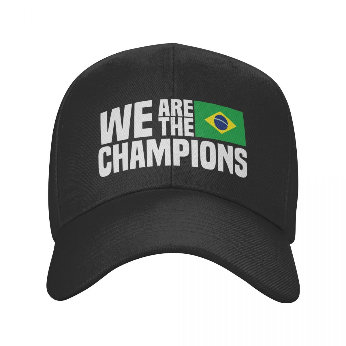 91140105MA0LTGAW3T Wij Zijn De Kampioenen Brazilië Baseball Cap Hip Hop Vrouwen Unisex Verstelbare Braziliaanse Vlag Papa Hoed Herfst Snapback Caps Adjustable Cap