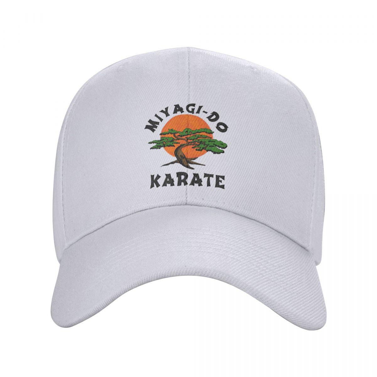 91140105MA0LTGAW3T Miyagi-Do Karate Baseball Cap Dames Unisex Verstelbare Volwassene De Karate Kid Cobra Kai Papa Hoed Outdoor Snapback Hoeden Trucker Caps Adjustable Cap