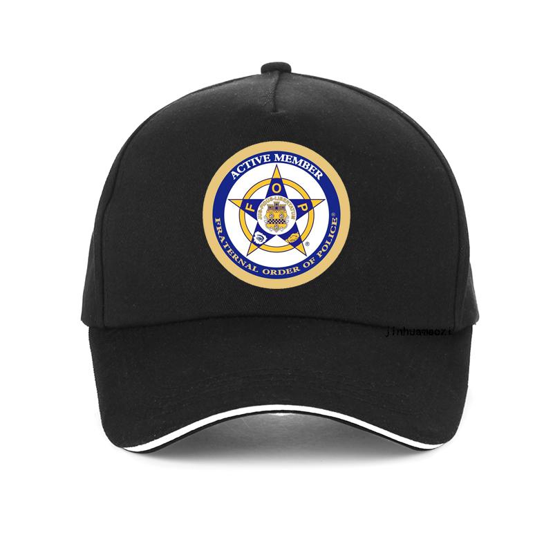 91440118MAC4M03W3Q BROEDERE ORDE VAN POLITIE Baseball Cap zomervizier Ademend POLITIE hoed Verstelbare Unisex Snapback hoeden Pet Adjustable