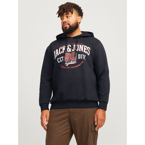 Jack & Jones PlusSize Hoodie JJELOGO SWEAT HOOD 2 COL 24/25 NOOS PLS