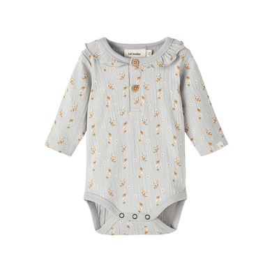 LILATELIER Lil'Atelier Lange Mouw Bodysuit Nbfdida Harbor Mist