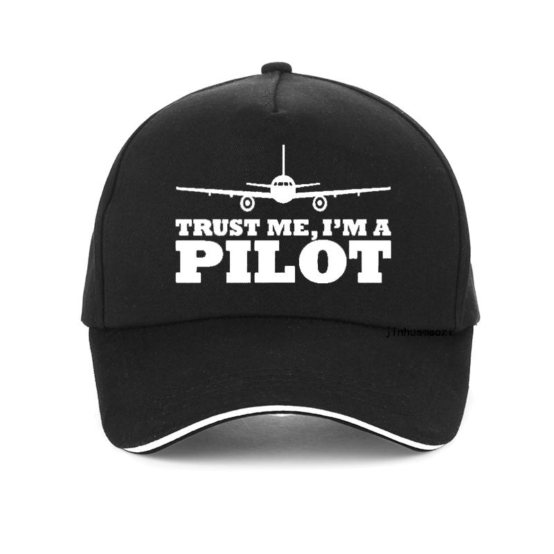 91440118MAC534JW32 Trust Me IM Een piloot Baseball Cap Outdoor Vliegtuig Vliegend Vliegtuig Luchtvaart Gift Vader Hoed Zomer Verstelbare Hoeden Snapback Caps Adjustable