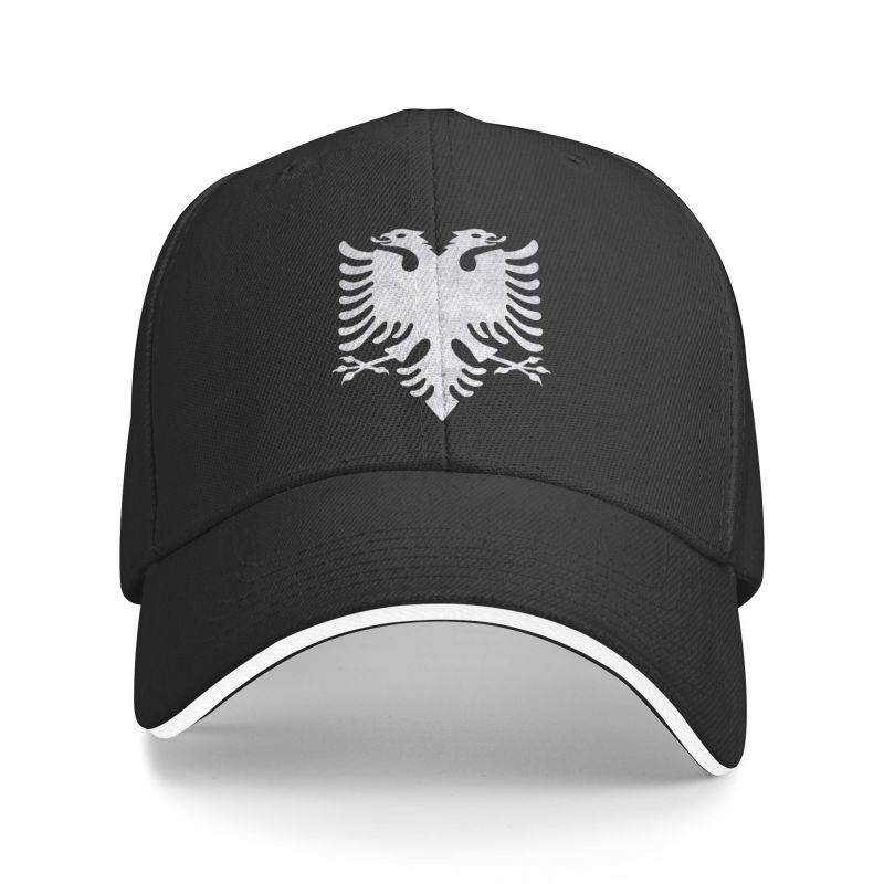 91140109MA0LUDA177 Nieuwe Tripped Albanese Double Eagle baseballpet Summit President Proud Albanese dames verstelbare unisex-hoed zonnebrandcrème Baseball Cap