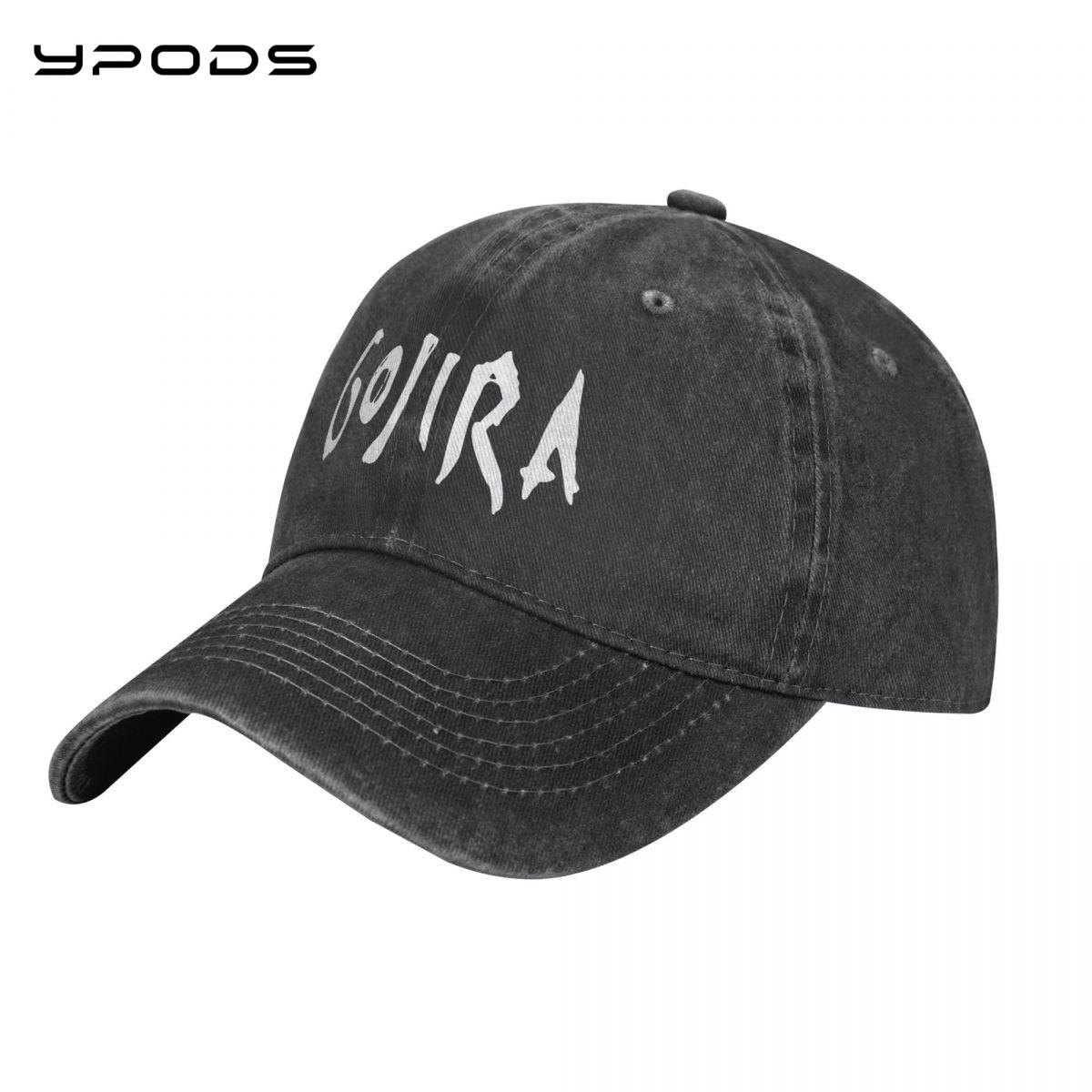 91140106MA0LTHB19W Gojira Vintage Baseball Cap Wasbaar Katoen Verstelbare Cap Hoeden Voor Unisex Adjustable