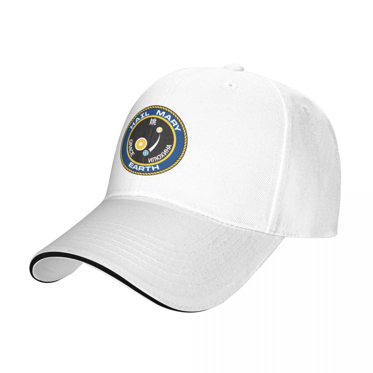 91340802MA8PJ6JW7X Project Hail Mary Mission Patch Cap Baseball Cap Golf hoed man kerst hoed vissershoed dames hoed 2023 Unisex's