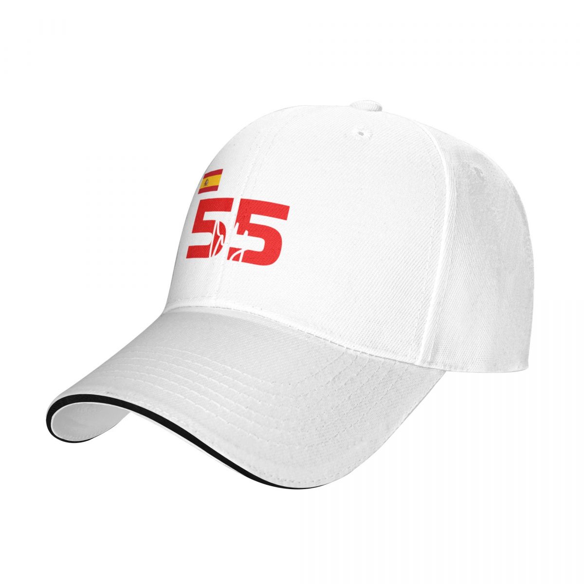 91340802MA8PJ6JW7X F1 2022 Carlos Sainz 55 Cap Baseball Cap honkbal man caps dames Caps Luxe pet hoeden voor Unisex Dames