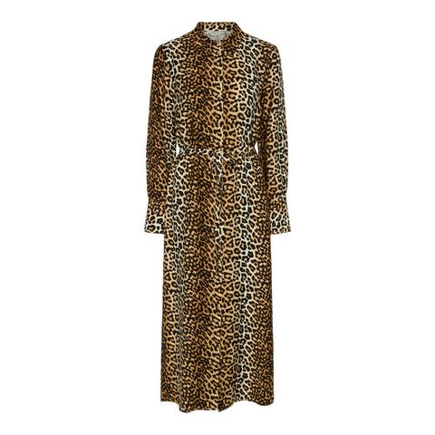 Y.A.S Jurk met overhemdkraag YASKAYA LS LONG SHIRT DRESS S. NOOS