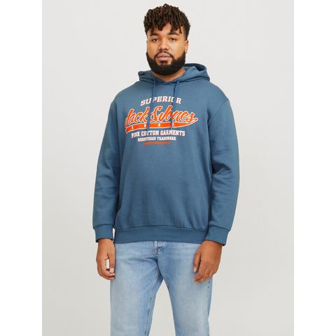 Jack & Jones PlusSize Hoodie JJELOGO SWEAT HOOD 2 COL 24/25 NOOS PLS