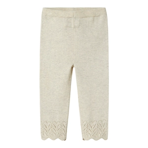 name it Gebreide broek Nbftimie Peyote Melange