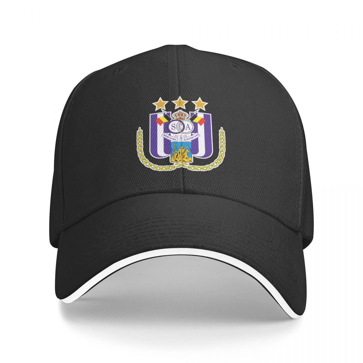 91420583MAC2LMT340 RSC-ANDERLECHT BELGISCHE LOGO Cap Baseball Cap baseball man caps dames Hoed vrouwelijk winter Unisex's