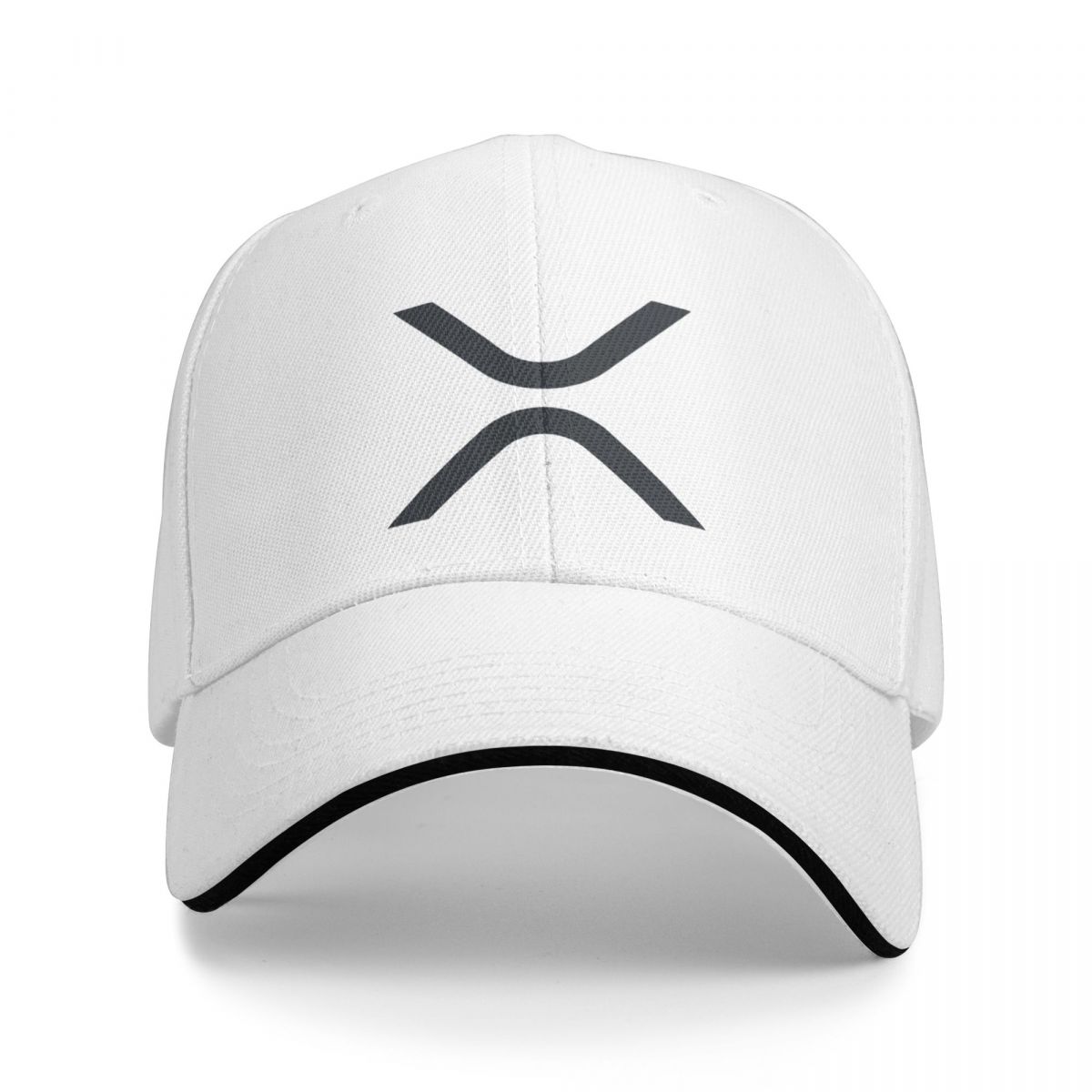 91420583MAC2LMT340 XRP Crypto Logo Stocks Investor Cap Baseball Cap vissershoedpetten voor unisex dames