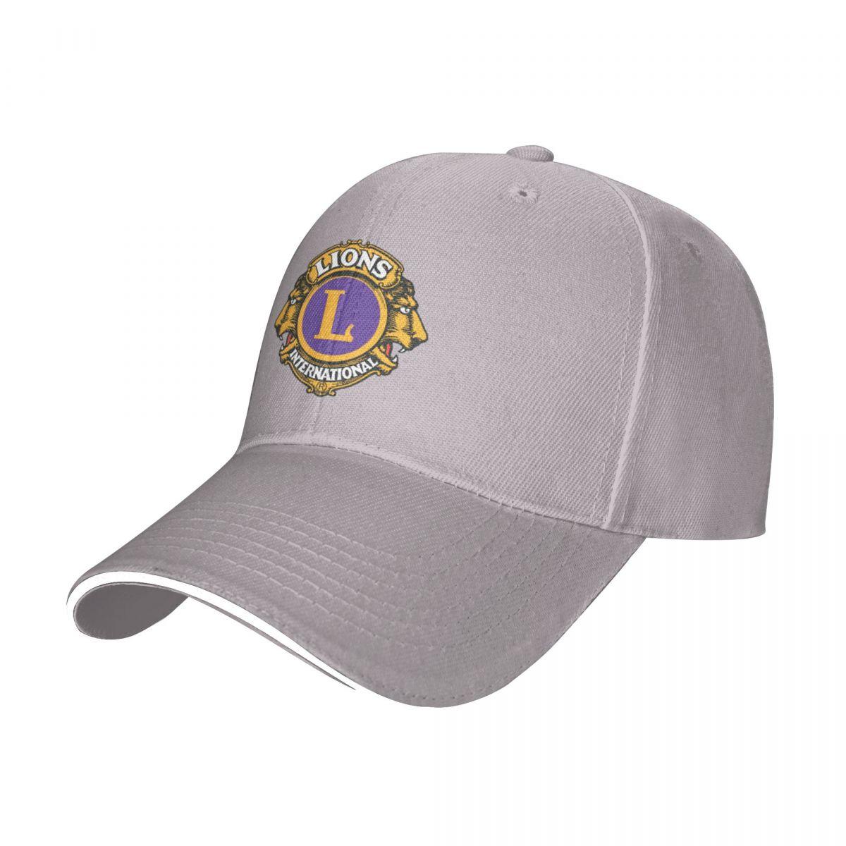 91220702MAC3XJBU98 Lions Club International Cap Baseball Cap hoed man luxe Zonnepet Cap dames Unisex's