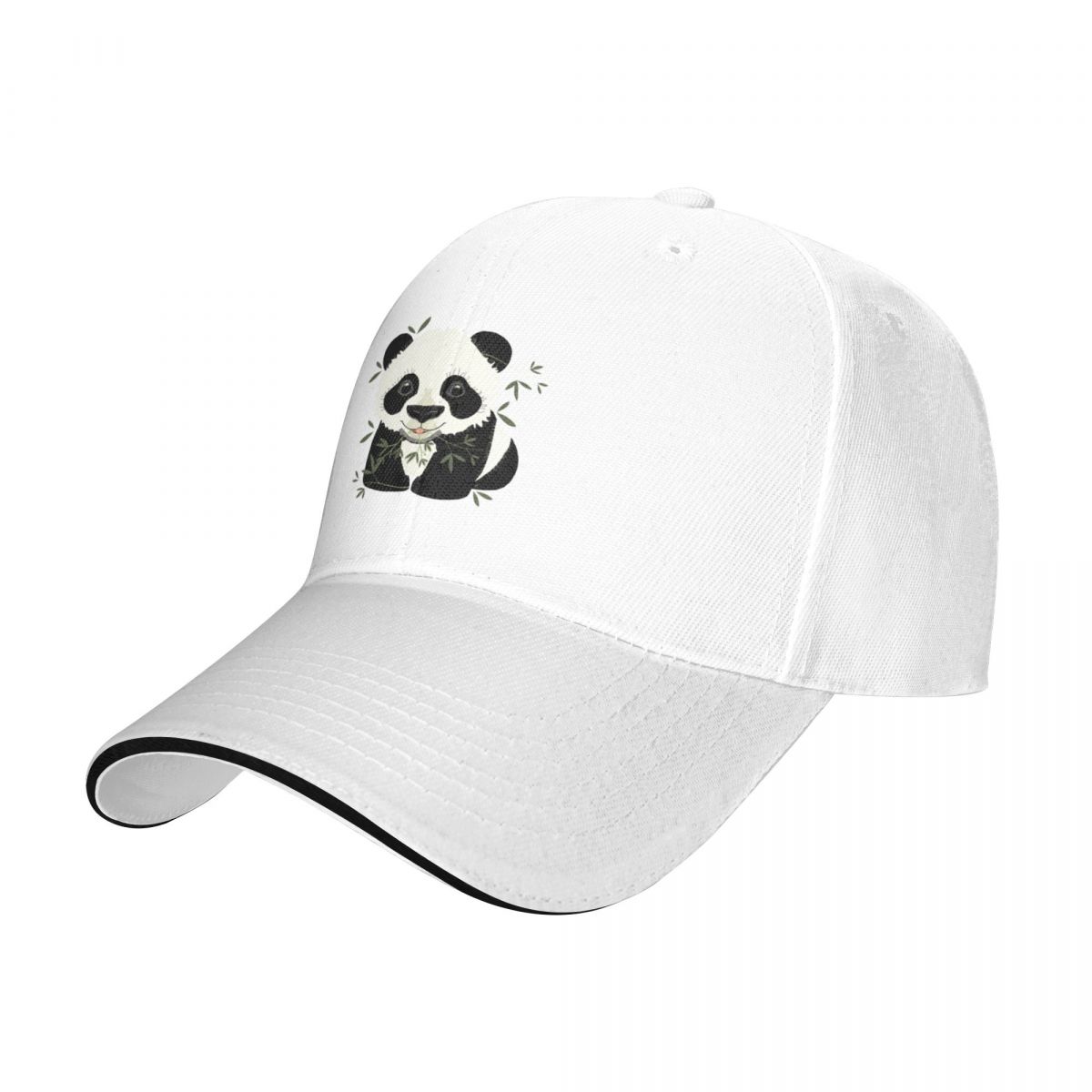 91220702MAC3XJBU98 Panda Cap Baseball Cap Baseballcap Winterpet Unisex hoed Dames