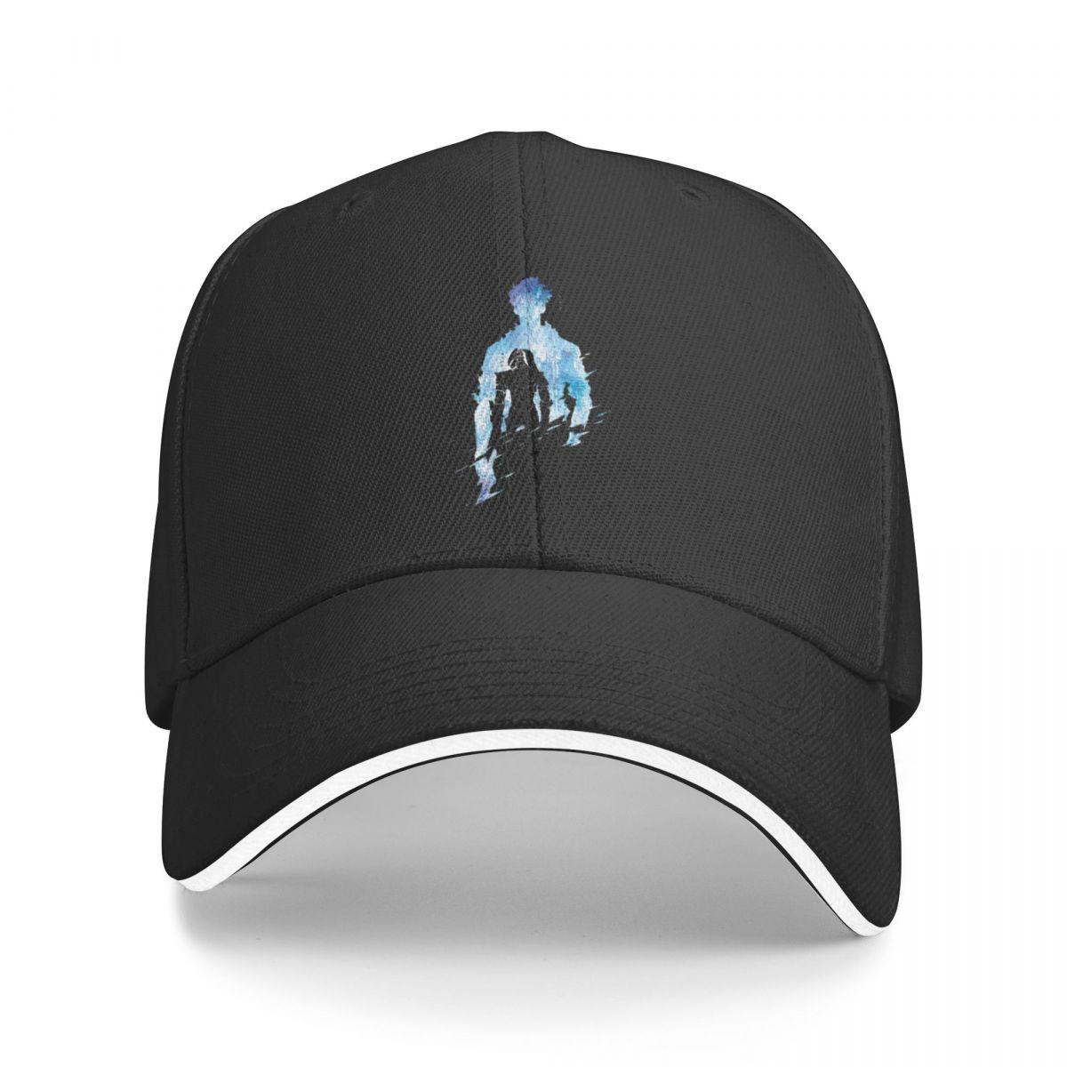 91440605MAC58Q307J Solo Leveling Sung Jinwoo Van Manga, Manhwa en Nieuw Anime Logo voor Otaku en Lovers Anime Baseball Cap